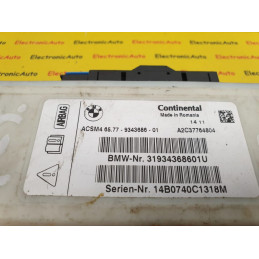 Calculator Airbag BMW seria 3 7, 65.77-9343686-01, A2C37764804, ACSM4