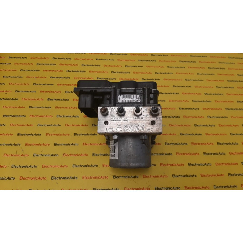 Pompa ABS Alfa Romeo 0265230191, 51807043, 0265950912,