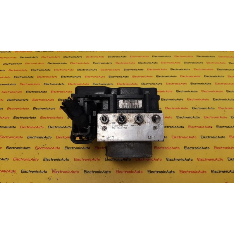 Pompa ABS Fiat PUNTO, 51894800, 0265232913, 0265801124,