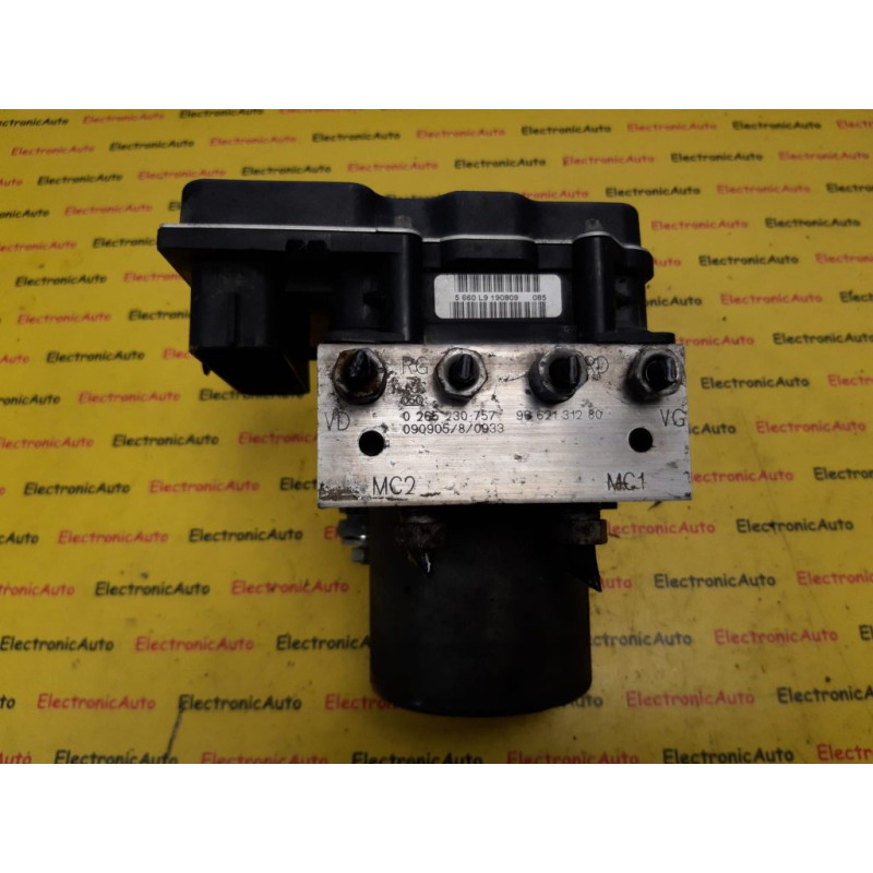Pompa Abs Citroen C5, 9662131280, 0265230757, 9666542880, 0265951393,