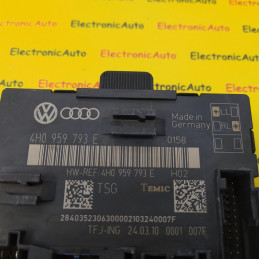 Modul Usa Dreapta Fata Audi A8, 4H0959793E, 4H0959793E