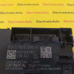 Calculator Portiera Audi A4, 8W0959395H, 8W0959395F