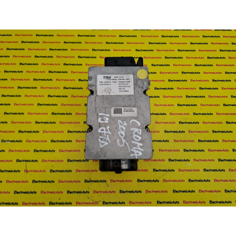 Pompa ABS Fiat Croma 15314103A, 54084739B