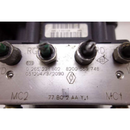 Pompa ABS Renault MODUS, 0265231802, 8200559748, 0265800558,